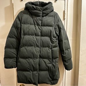 [uniqlo] hybrid long down coat